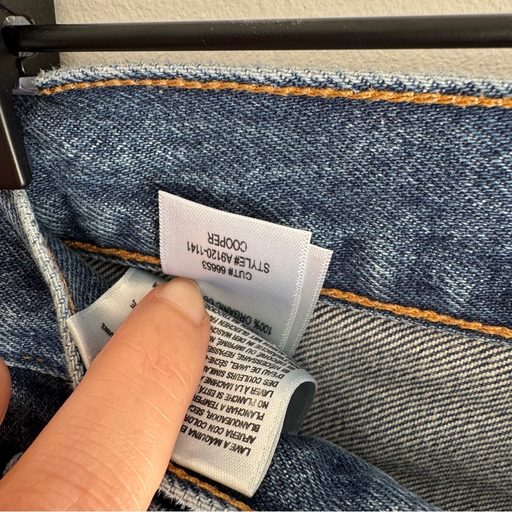 Agolde Cooper Carpenter Jeans Size 27 - Picture 6 of 8